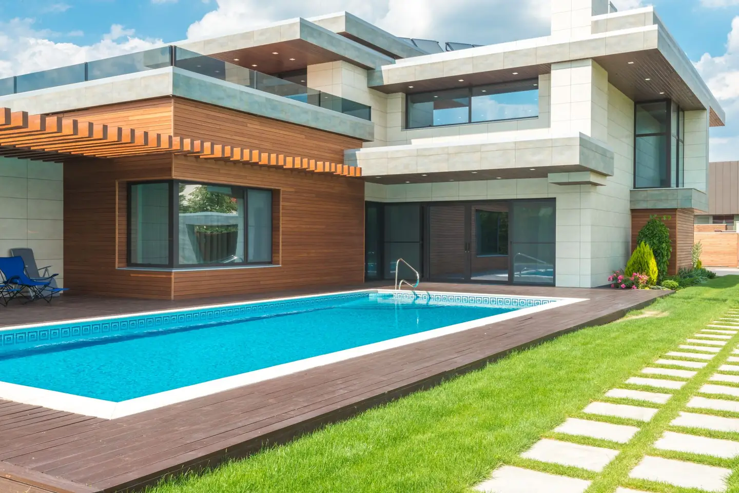 Swimming pool built in Mount Kuring-Gai, NSW
